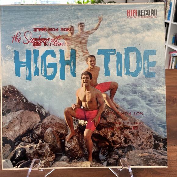 The Surfers At High Tide Vinyl LP 1959 HIFI Records R 411 Promo - Picture 2 of 9